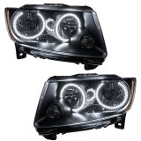 Oracle 11-13 Jeep Grand Cherokee SMD HL (Non-HID) - Chrome - White thumbnail 1