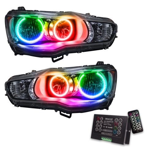 Oracle 08-17 Mitsubishi Lancer SMD HL - ColorSHIFT w/ 2.0 Controller thumbnail 2