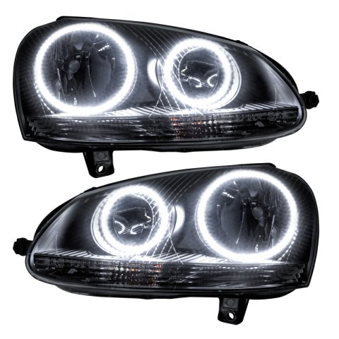 Oracle 06-10 Volkswagen Jetta SMD HL - Chrome - White thumbnail 1