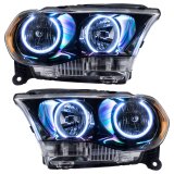 Oracle 11-13 Dodge Durango SMD HL Halogen - Black - White thumbnail 1