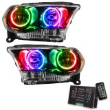 Oracle 11-13 Dodge Durango SMD HL Halogen - Black - ColorSHIFT w/ 2.0 Controller thumbnail 1