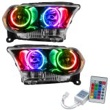 Oracle 11-13 Dodge Durango SMD HL Halogen - Black - ColorSHIFT w/ Simple Controller thumbnail 2