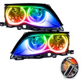 Oracle 02-05 BMW 3 Series SMD HL - Black - ColorSHIFT thumbnail 2