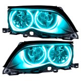Oracle 02-05 BMW 3 Series SMD HL - Black - ColorSHIFT thumbnail 3