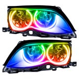 Oracle 02-05 BMW 3 Series SMD HL - Black - ColorSHIFT w/o Controller thumbnail 1