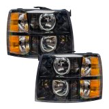 Oracle 07-13 Chevrolet Silverado SMD HL - Black - Round Style - ColorSHIFT thumbnail 6