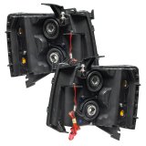 Oracle 07-13 Chevrolet Silverado SMD HL - Black - Round Style - ColorSHIFT thumbnail 7