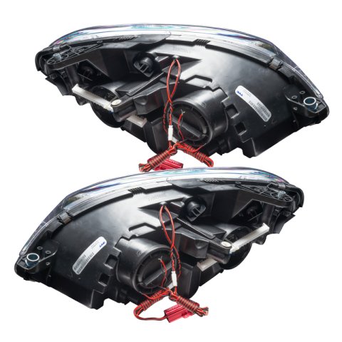 Oracle 08-11 Mercedes Benz C-Class Pre-Assembled Headlights - Chrome Housing - White thumbnail 5