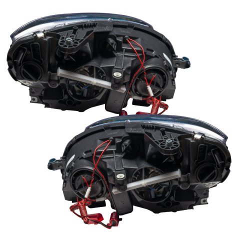 Oracle 08-11 Mercedes Benz C-Class Pre-Assembled Headlights - Chrome Housing - White thumbnail 8
