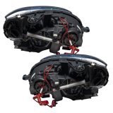 Oracle 08-11 Mercedes Benz C-Class Pre-Assem. Headlights Chrome Housing- w/2.0 Controller thumbnail 8