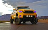 Oracle 07-11 Toyota Tundra Pre-Assembled Headlights - Black Housing - ColorSHIFT thumbnail 7