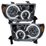 Oracle 07-11 Toyota Tundra Pre-Assembled Headlights - Black Housing - w/ BC1 Controller thumbnail 4
