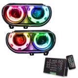 Oracle 08-14 Dodge Challenger SMD HL (HID Style) - ColorSHIFT w/ 2.0 Controller thumbnail 2