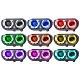 Oracle 08-14 Dodge Challenger SMD HL (HID Style) - ColorSHIFT w/o Controller thumbnail 1