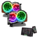 Oracle 08-10 Jeep Grand Cherokee SMD HL - HID - ColorSHIFT w/ 2.0 Controller thumbnail 1