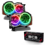 Oracle 08-10 Jeep Grand Cherokee SMD HL - HID - ColorSHIFT w/ BC1 Controller thumbnail 3