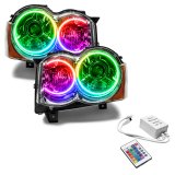 Oracle 08-10 Jeep Grand Cherokee SMD HL - HID - ColorSHIFT w/ Simple Controller thumbnail 4