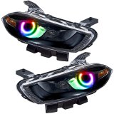 Oracle 13-14 Dodge Dart (HID Style) SMD HL - Black - ColorSHIFT w/o Controller thumbnail 2