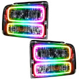 Oracle 05 Ford Excursion SMD HL - Chrome - ColorSHIFT w/ Simple Controller thumbnail 6