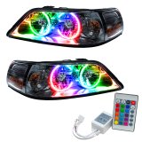 Oracle 05-11 Lincoln Town Car SMD HL (Non-HID) - ColorSHIFT w/ Simple Controller thumbnail 1