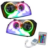 Oracle 05-07 Dodge Magnum SMD HL - Chrome - ColorSHIFT w/ Simple Controller thumbnail 2