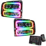 Oracle 05-07 Ford F-250/350 SMD HL - Chrome - ColorSHIFT w/ 2.0 Controller thumbnail 2