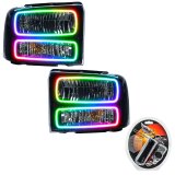 Oracle 05-07 Ford F-250/350 SMD HL - Black - ColorSHIFT thumbnail 1