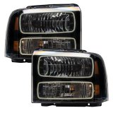 Oracle 05-07 Ford F-250/350 SMD HL - Black - ColorSHIFT w/ 2.0 Controller thumbnail 5