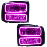 Oracle 05-07 Ford F-250/350 SMD HL - Black - ColorSHIFT w/o Controller thumbnail 7