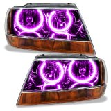 Oracle 99-04 Jeep Grand Cherokee SMD HL - Black - ColorSHIFT thumbnail 6