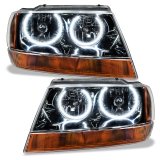 Oracle 99-04 Jeep Grand Cherokee SMD HL - Black - ColorSHIFT w/o Controller thumbnail 5