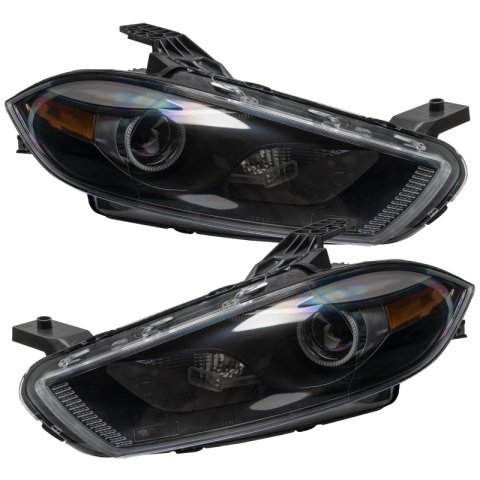 Oracle 13-16 Dodge Dart SMD HL - Black - Halogen - ColorSHIFT w/ 2.0 Controller thumbnail 7