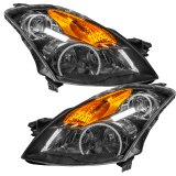 Oracle 07-09 Nissan Altima Sedan SMD HL - Black - ColorSHIFT thumbnail 2