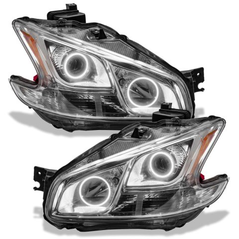 Oracle 09-13 Nissan Maxima SMD HL (Non-HID)-Chrome - White thumbnail 5
