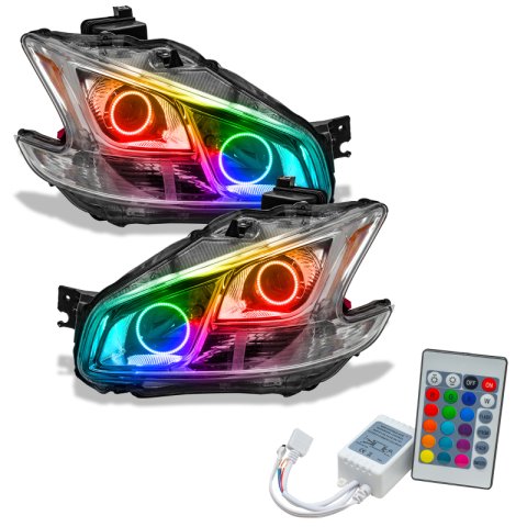 Oracle 09-13 Nissan Maxima SMD HL (Non-HID)-Chrome - ColorSHIFT w/ Simple Controller thumbnail 2