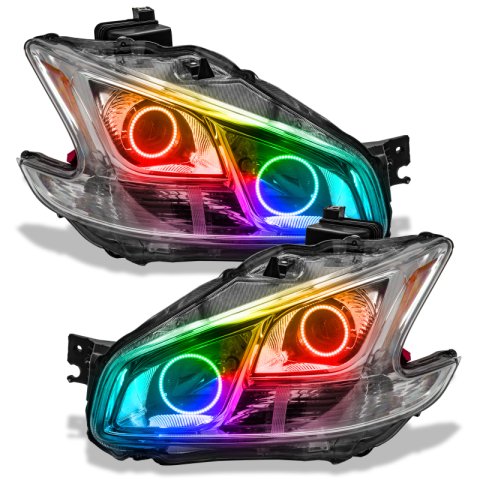 Oracle 09-13 Nissan Maxima SMD HL (Non-HID)-Chrome - ColorSHIFT w/ Simple Controller thumbnail 8