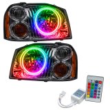 Oracle 01-04 Nissan Frontier SMD HL - Dual Halo - ColorSHIFT w/ Simple Controller thumbnail 3