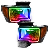 Oracle 09-14 Ford F-150 LED HL - Black - ColorSHIFT w/o Controller thumbnail 2