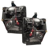 Oracle 08-10 Ford F250/350 Pre-Assembled Halo Headlights- Chrome Housing - w/o Controller thumbnail 9