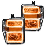 Oracle 08-10 Ford F250 Pre-Assembled Halo Headlights Chrome Housing- w/Simple Controller thumbnail 8