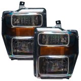 Oracle 08-10 Ford F250/350 LED HL - Black - White thumbnail 7