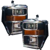 Oracle 08-10 Ford F250/350 LED HL - Black - ColorSHIFT w/o Controller thumbnail 7