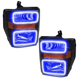 Oracle 08-10 Ford F250/350 LED HL - Black - ColorSHIFT w/o Controller thumbnail 9