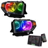 Oracle 14-17 Toyota Tundra SMD HL - Dual Halo Kit - ColorSHIFT w/ 2.0 Controller thumbnail 1