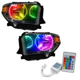 Oracle 14-17 Toyota Tundra SMD HL - Dual Halo Kit - ColorSHIFT w/ Simple Controller thumbnail 1