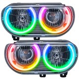 Oracle 08-14 Dodge Challenger SMD HL (Non-HID) - ColorSHIFT - Dynamic thumbnail 1