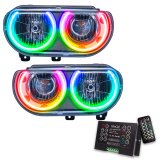 Oracle 08-14 Dodge Challenger SMD HL (Non-HID) - ColorSHIFT w/ 2.0 Controller thumbnail 1