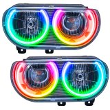 Oracle 08-14 Dodge Challenger SMD HL (Non-HID) - ColorSHIFT w/o Controller thumbnail 1