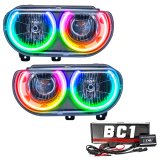 Oracle 08-14 Dodge Challenger SMD HL (Non-HID) - ColorSHIFT w/ BC1 Controller thumbnail 2