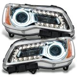 Oracle 11-14 Chrysler 300C SMD HL - Chrome - NON HID - White thumbnail 1